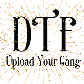 Glitter DTF Transfers - Upload Gang Sheet